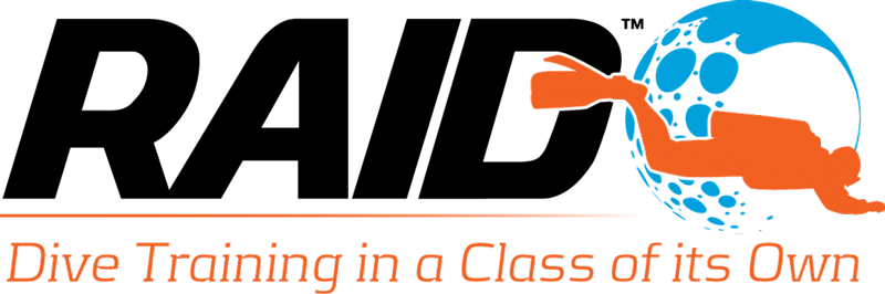 RAID diving logo